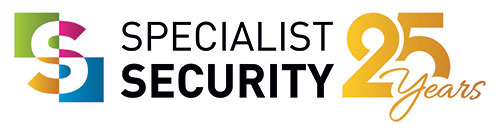 Specialist Security 25 Years Logo